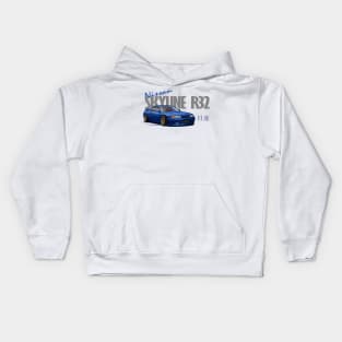 Nissan Skyline R32 Kids Hoodie